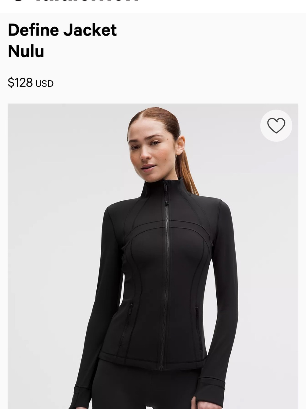 lululemon athletica Define Jacket - Black